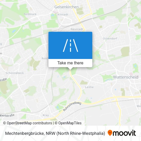 Mechtenbergbrücke map