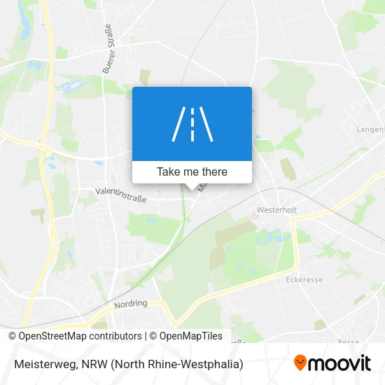 Meisterweg map