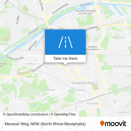 Карта Meraner Weg
