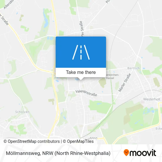 Карта Möllmannsweg