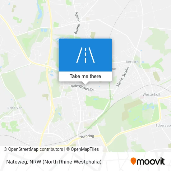 Карта Nateweg