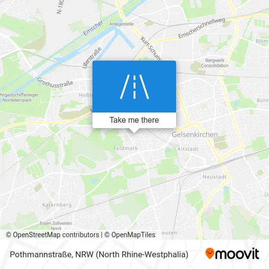 Карта Pothmannstraße