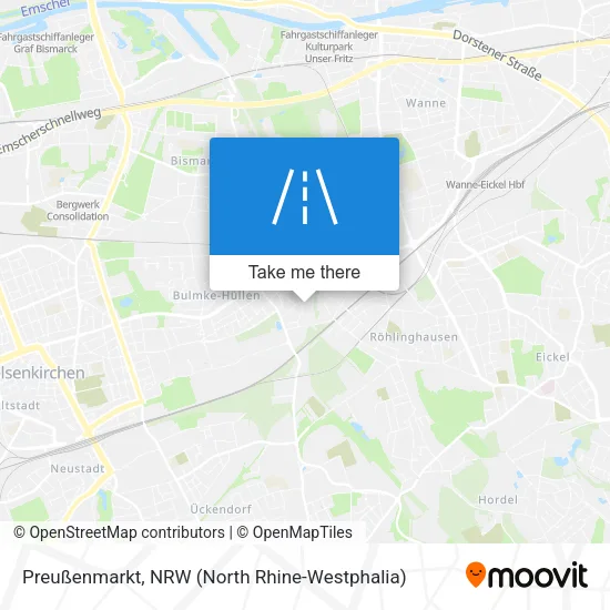 Карта Preußenmarkt