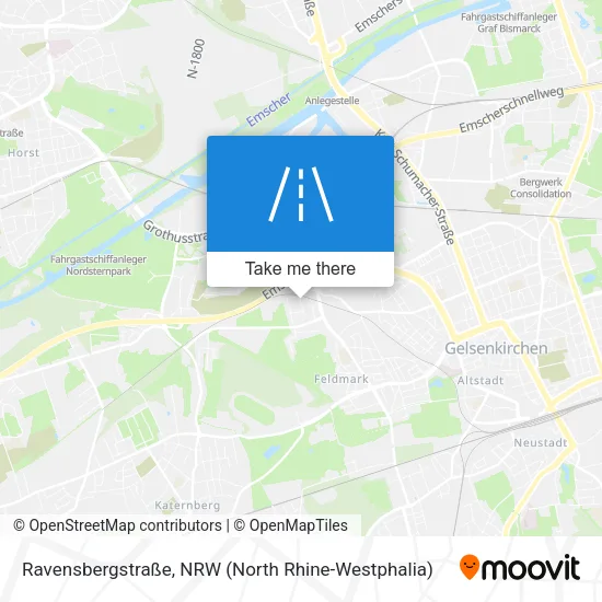 Карта Ravensbergstraße