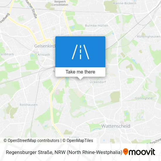 Карта Regensburger Straße