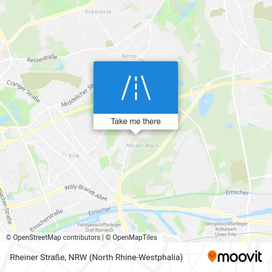 Rheiner Straße map