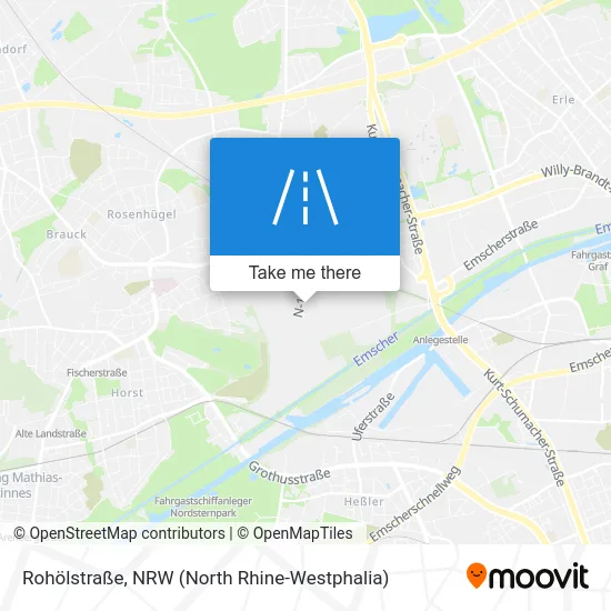 Карта Rohölstraße