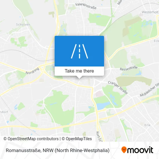 Карта Romanusstraße