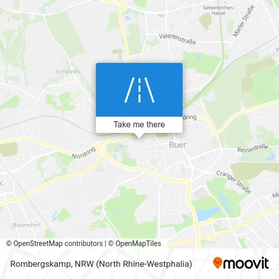 Карта Rombergskamp