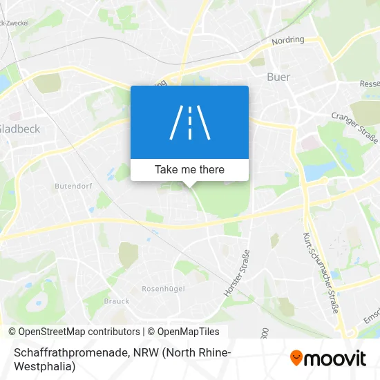 Schaffrathpromenade map