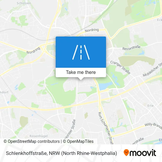 Карта Schlenkhoffstraße