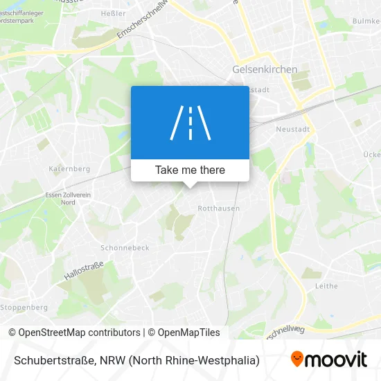 Карта Schubertstraße