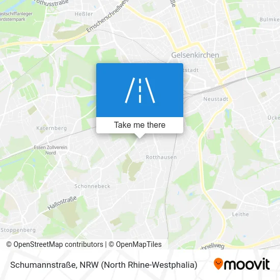 Карта Schumannstraße