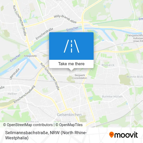 Sellmannsbachstraße map