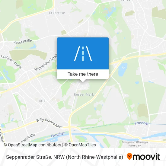 Seppenrader Straße map