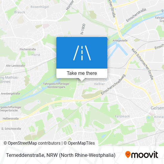 Terneddenstraße map