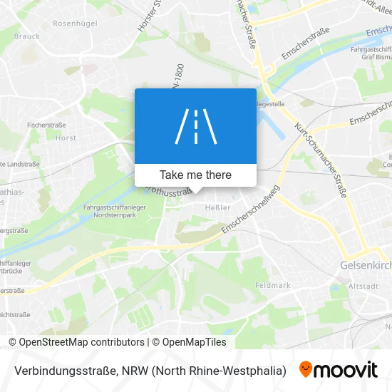 Карта Verbindungsstraße