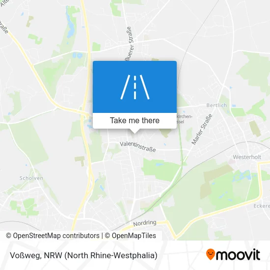 Карта Voßweg