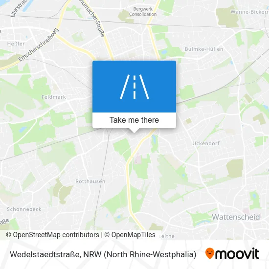 Карта Wedelstaedtstraße