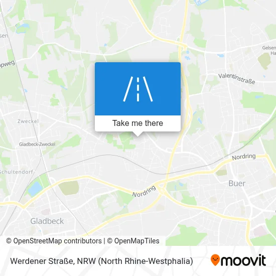 Werdener Straße map