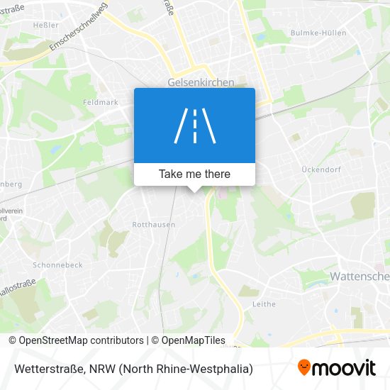 Wetterstraße map