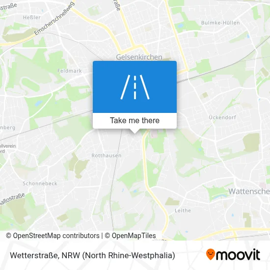 Wetterstraße map