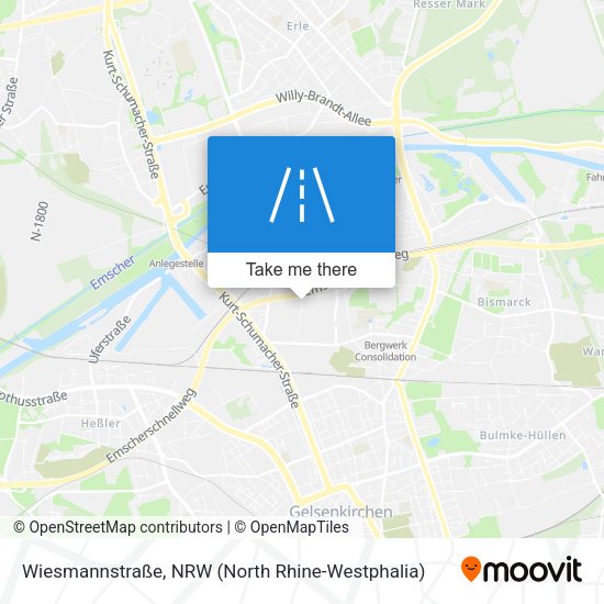 Wiesmannstraße map