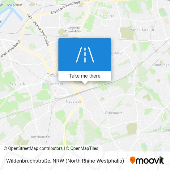 Wildenbruchstraße map