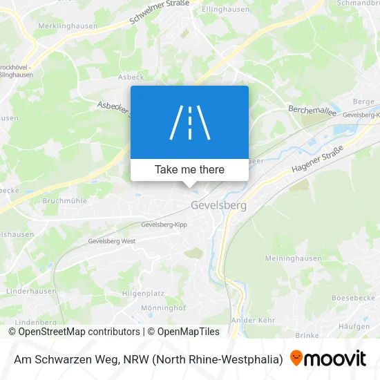 Карта Am Schwarzen Weg