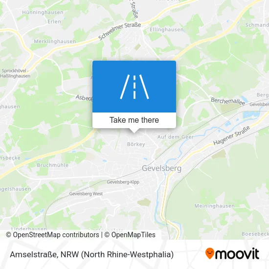 Amselstraße map
