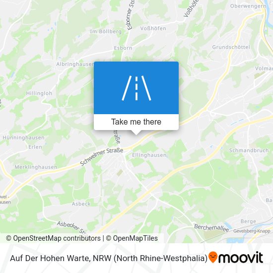 Auf Der Hohen Warte map