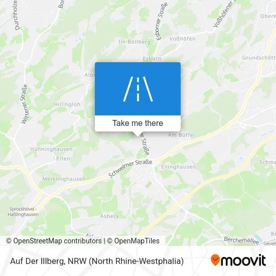 Карта Auf Der Illberg