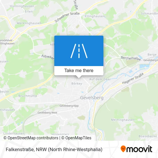 Falkenstraße map