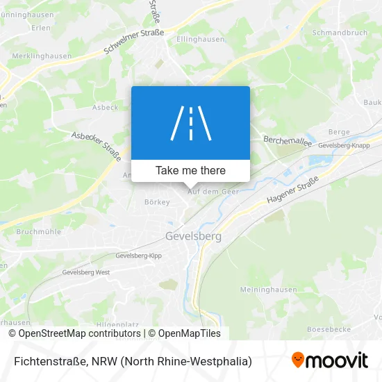 Fichtenstraße map