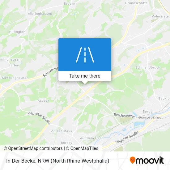 Карта In Der Becke