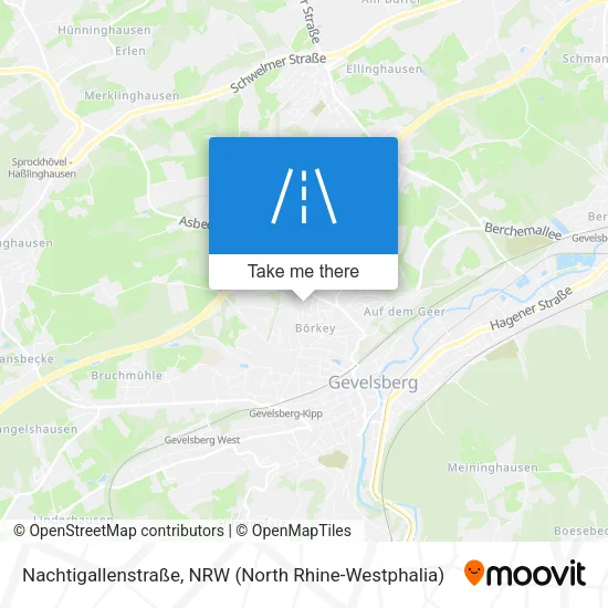 Nachtigallenstraße map