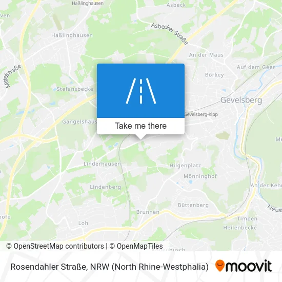 Карта Rosendahler Straße