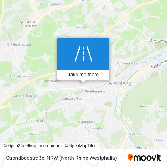 Карта Strandbadstraße