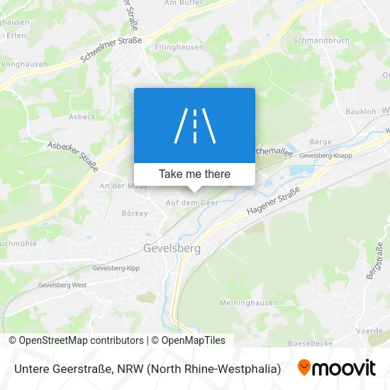 Карта Untere Geerstraße