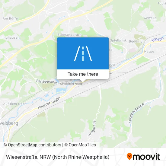 Карта Wiesenstraße
