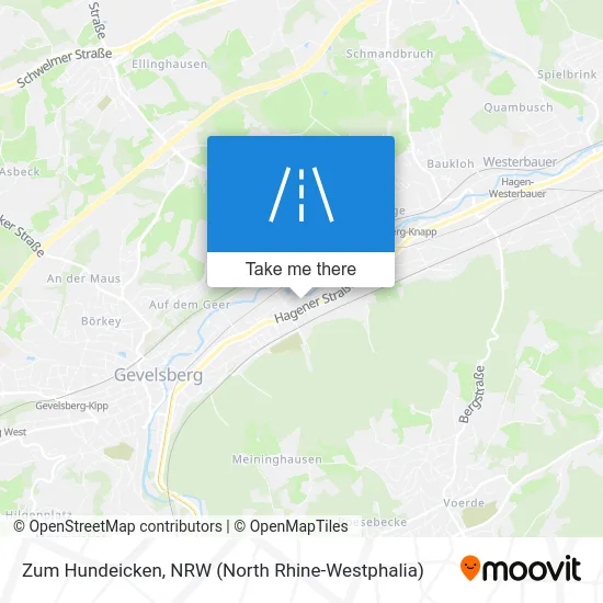 Zum Hundeicken map