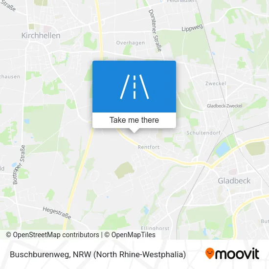 Карта Buschburenweg