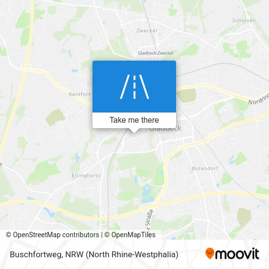 Карта Buschfortweg
