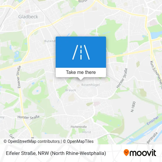 Карта Eifeler Straße