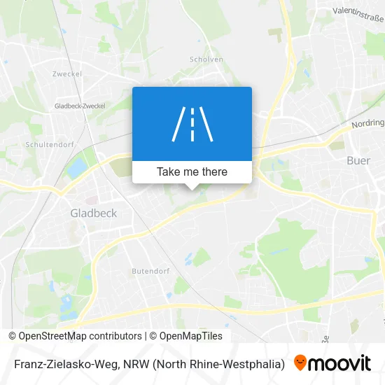 Карта Franz-Zielasko-Weg