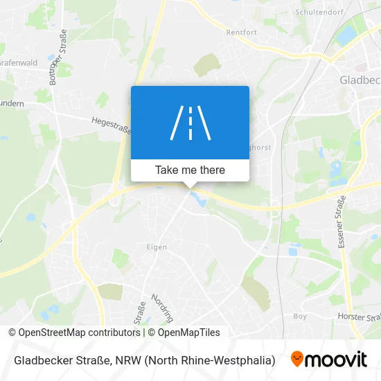 Gladbecker Straße map