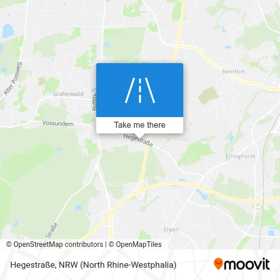 Hegestraße map
