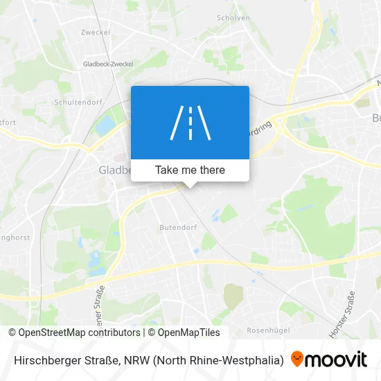 Hirschberger Straße map