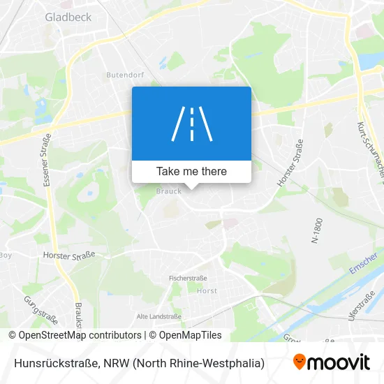 Карта Hunsrückstraße