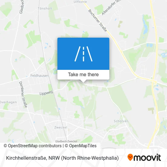 Карта Kirchhellenstraße
